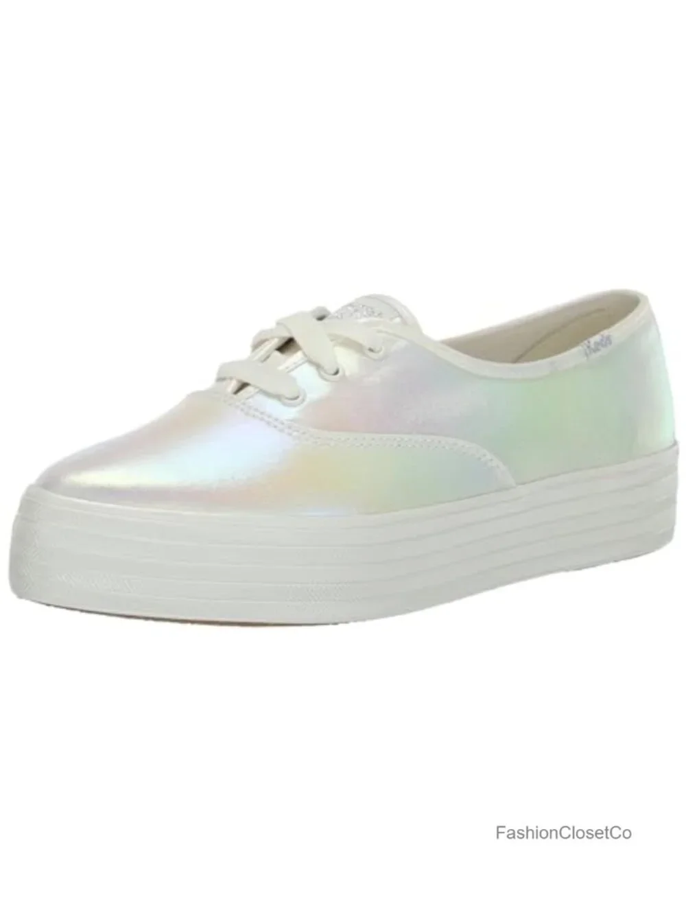 Women's Platform Fashion Sneakers Lace Up Comfortable Casual Walking Shoes